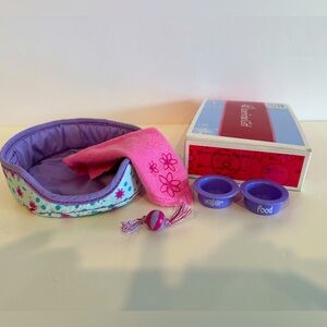 American Girl Complete Sweet Dreams Pet Bed Set in Box (Retired)